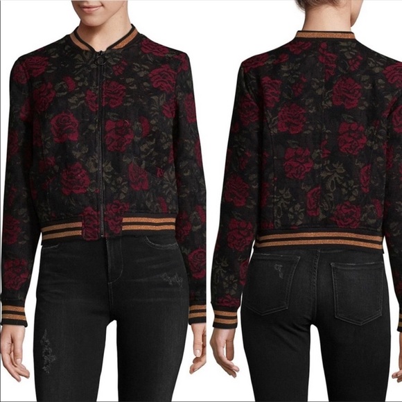 Sanctuary Rose Seduction Bomber Jacket - Picture 3 of 11